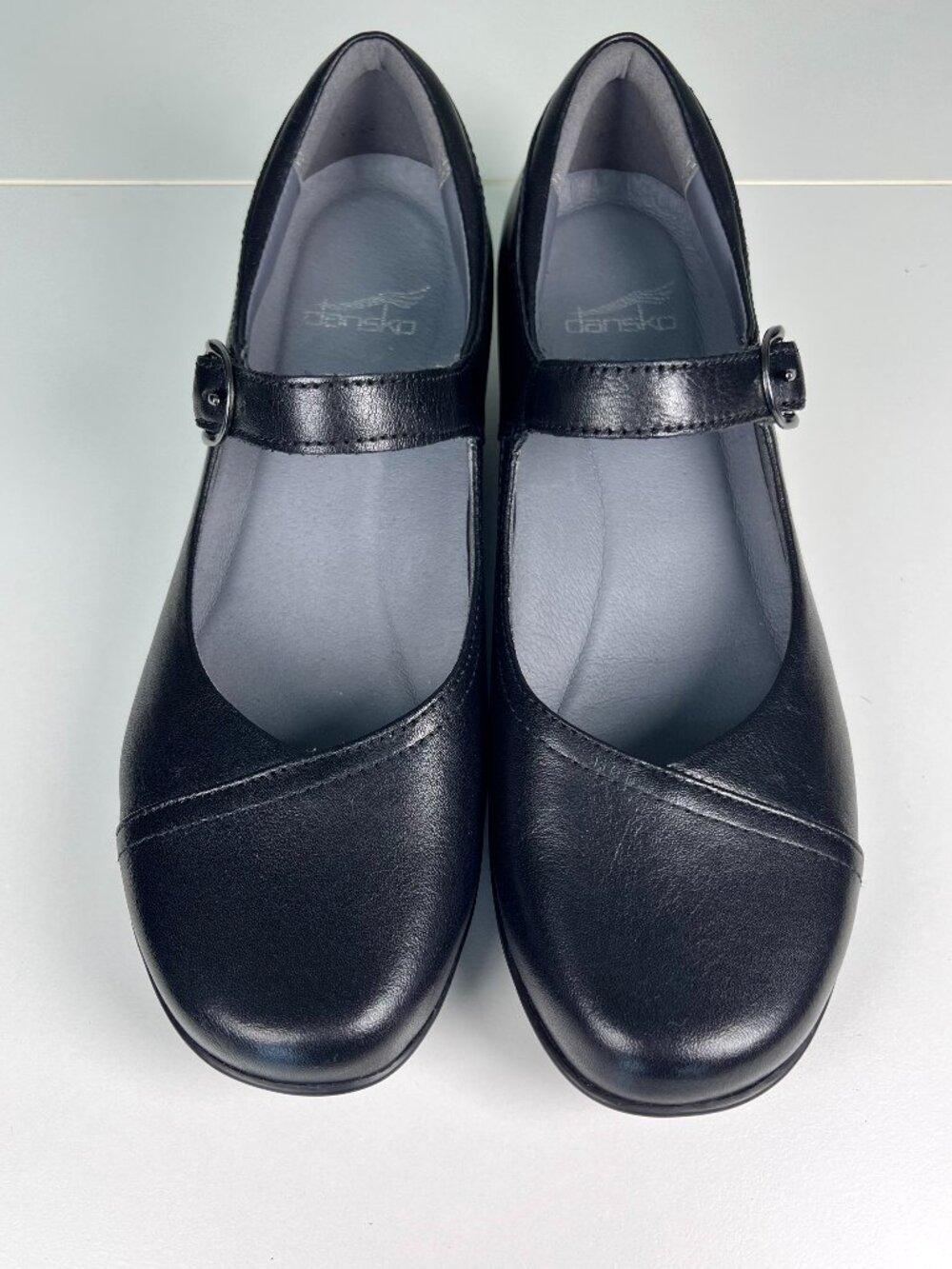 Dansko Fawna Mary Jane Shoes Black Size 38 NWOB